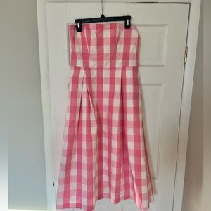 ZARA Barbie Strapless Pink Dress Limited Edition
